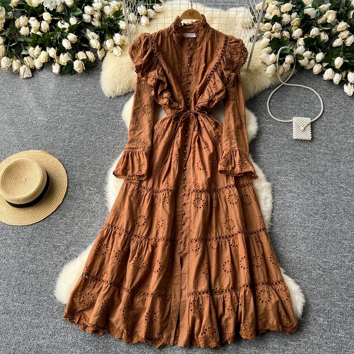 Princess treatment lace dress CD1811 image