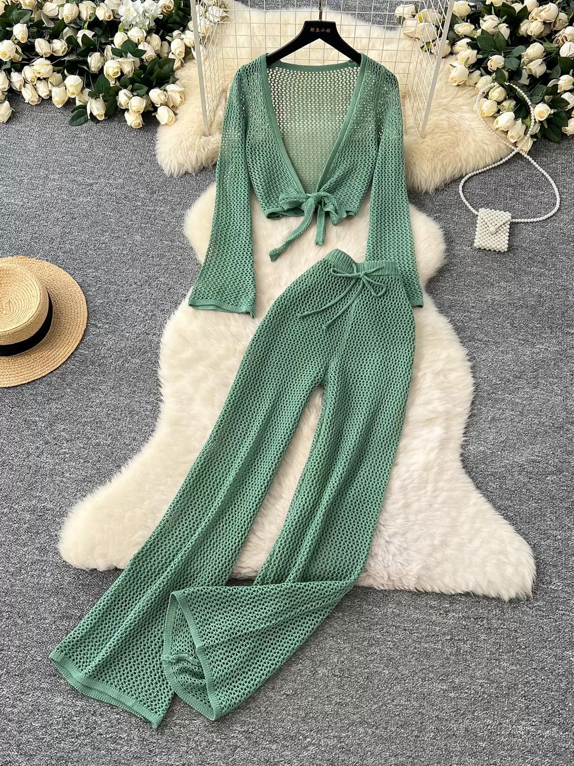 California cutie knitted set KTP311