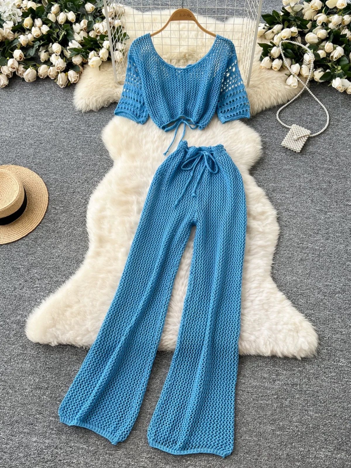 Lady boss knitted set KTP221 image