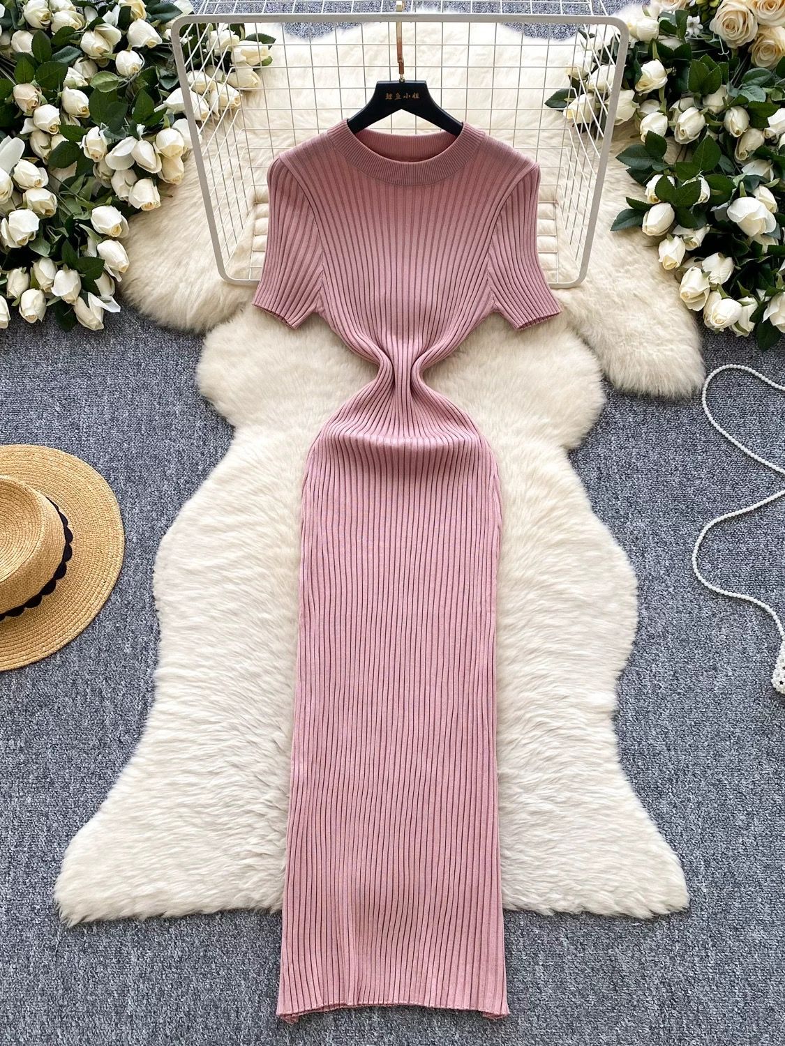 Can’t commit knitted dress KBC168 image