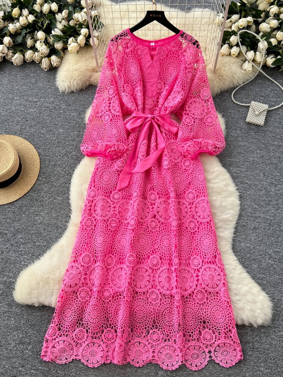 Faith around me lace dress FD781 image