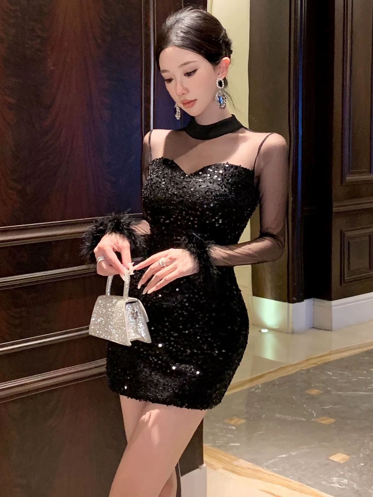 Passing you up dress FBC334
