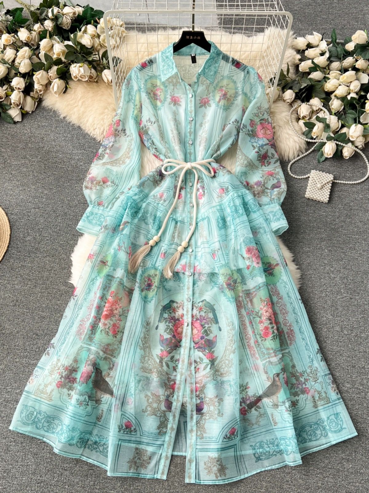 Too glam to care dress & camisole  ED419 image