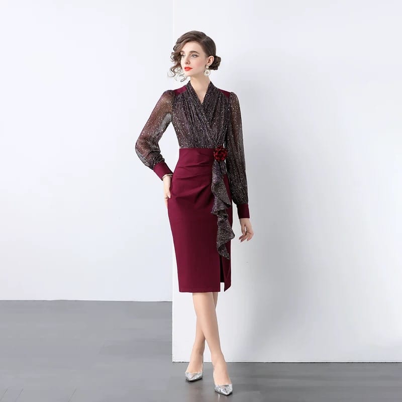 Getting the word out dress FBC326 image