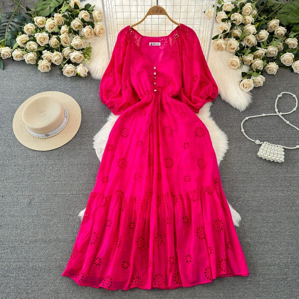 She’s an elegant woman lace dress CD1019 image