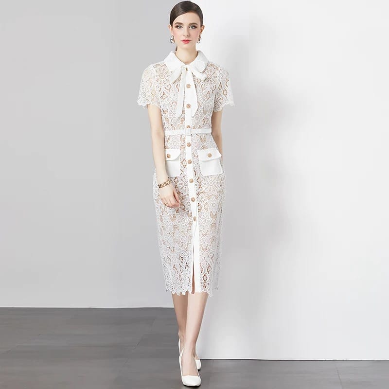 Always slay brave lace dress FBC322 image