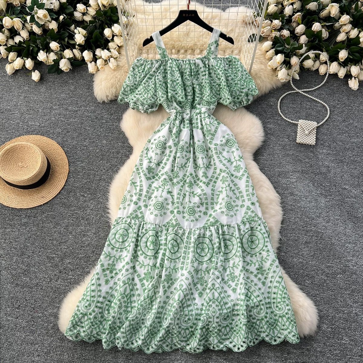 Twisted lover lace dress FD1041 image