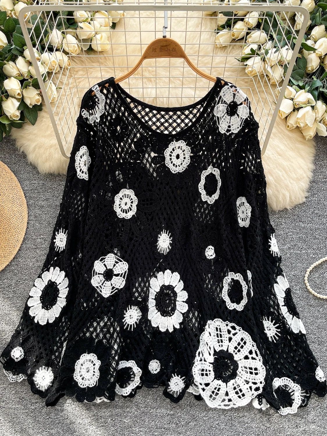 Ellie crotchet top KTO293 image