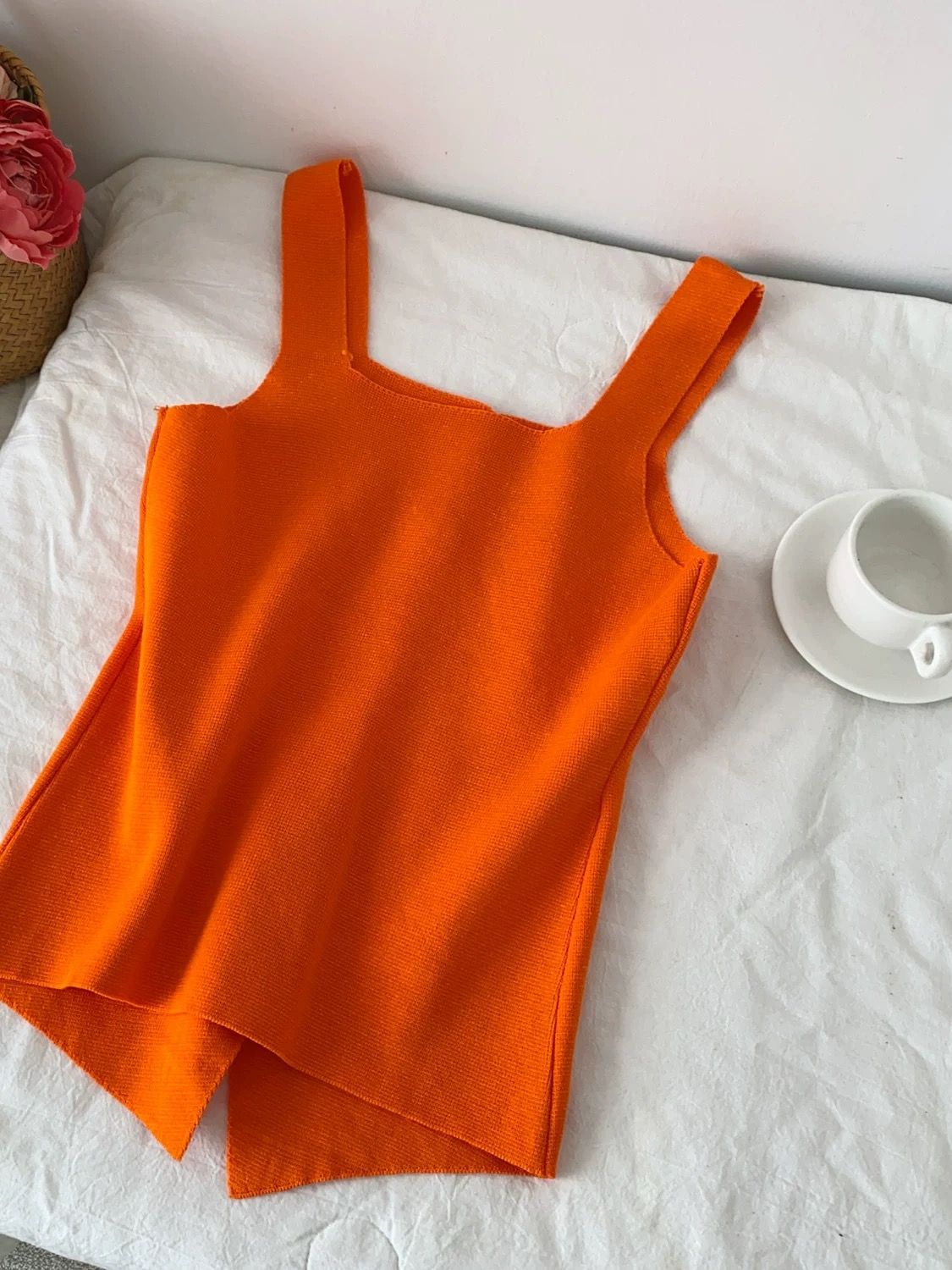 Romantic look vest top KTO286 image