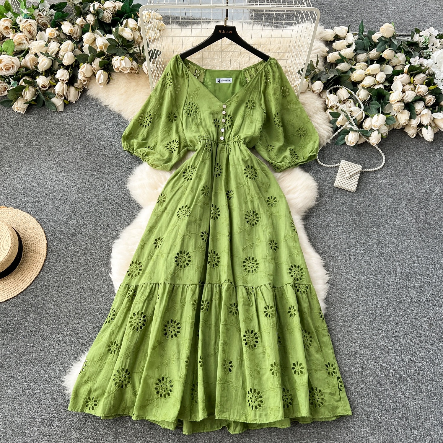 Roses only lace dress CD1014 image