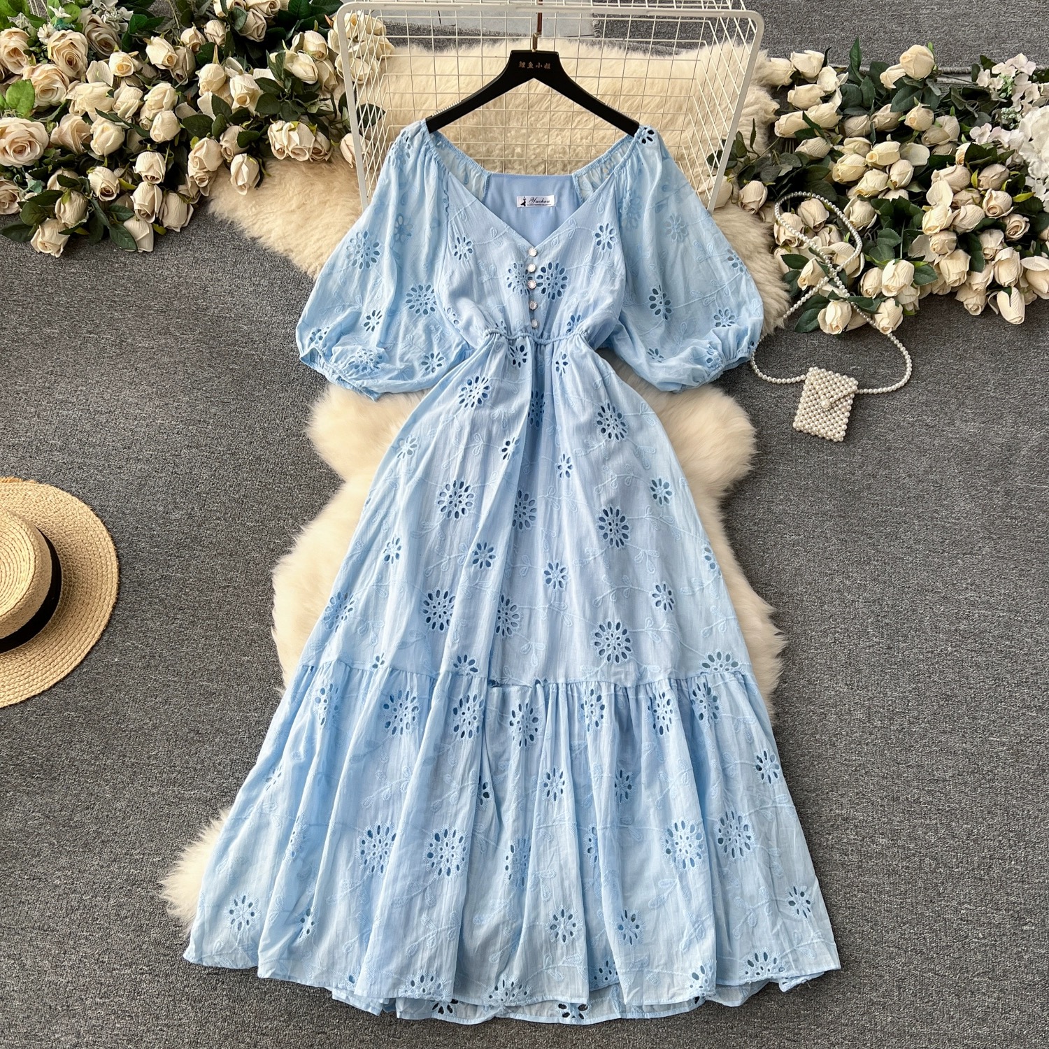 Roses only lace dress CD1014 image