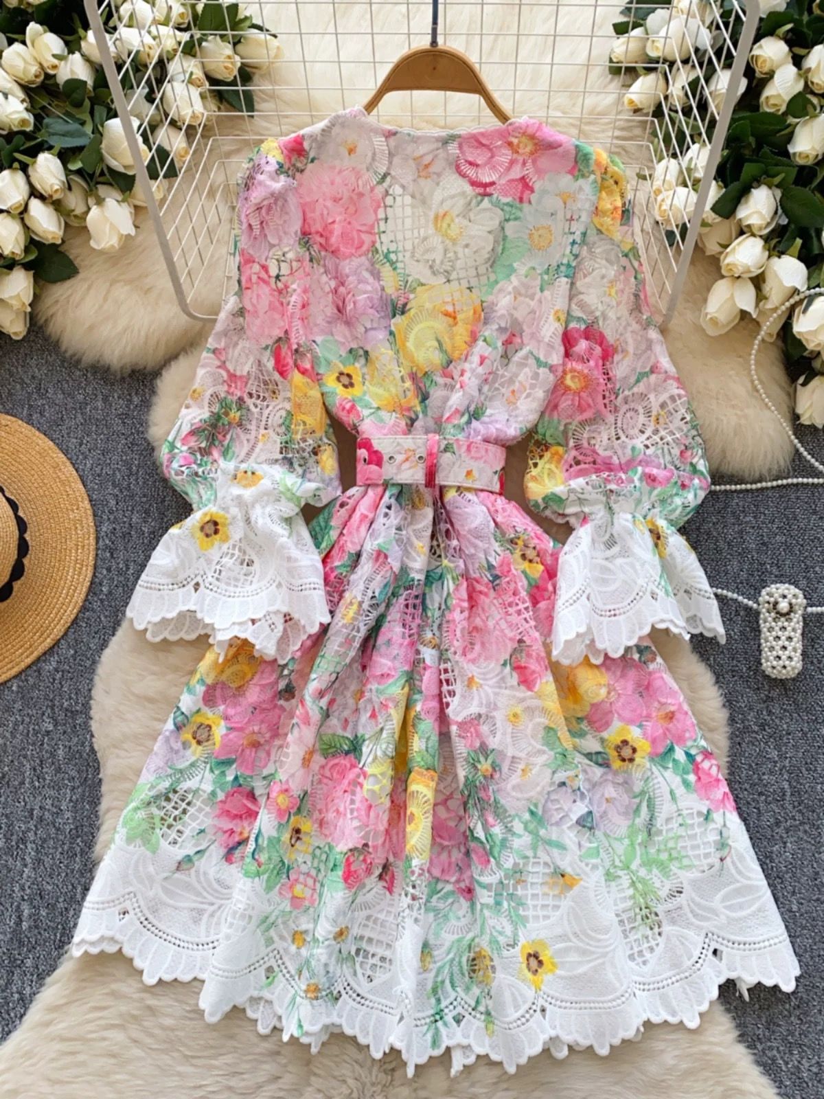 Fine times lace dress FD1248 image