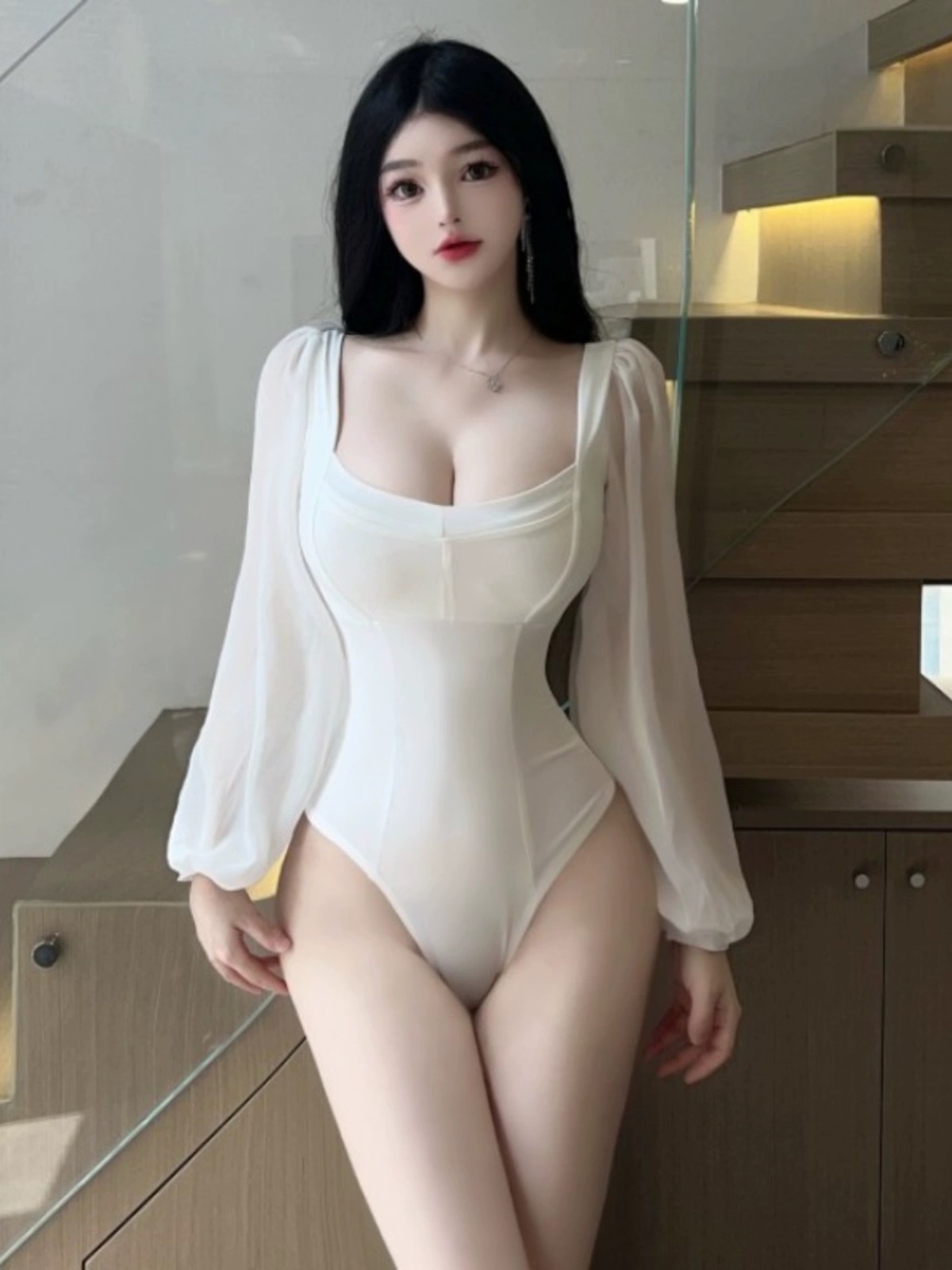 Suited up bodysuit BS116 image