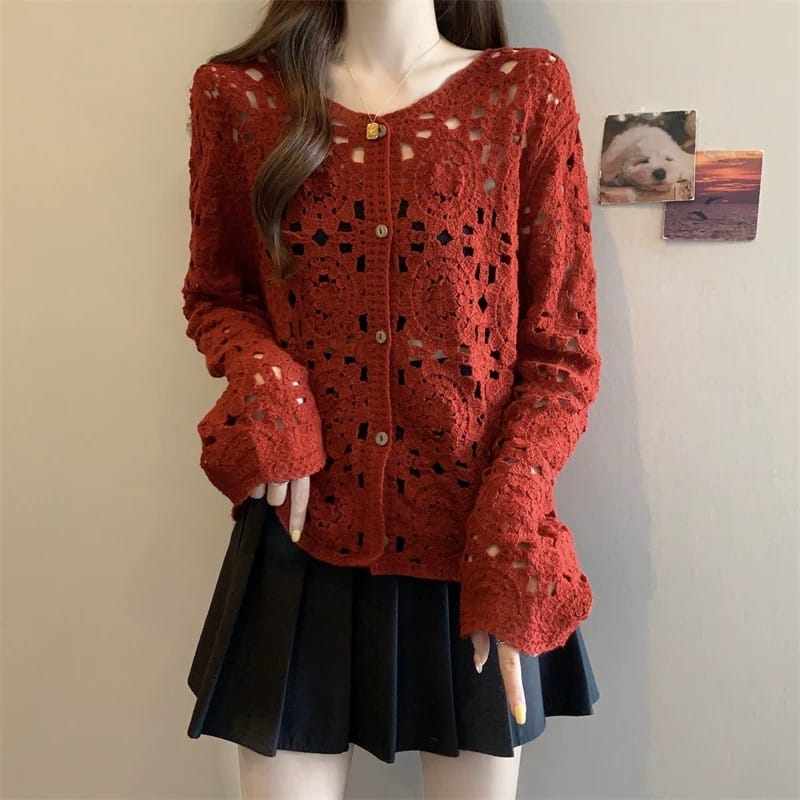 A renaissance story crotchet top KTO276 image