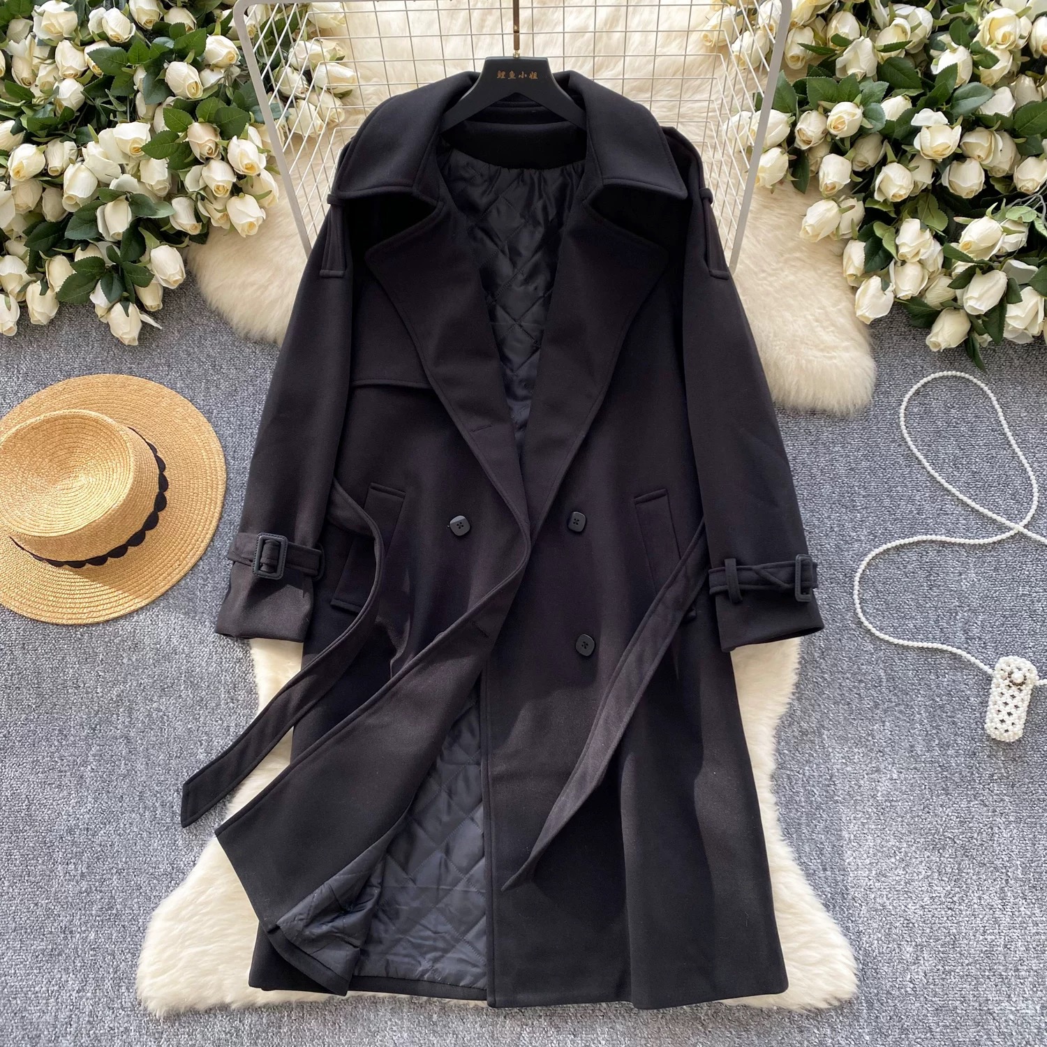 Paradise is calling soft trench coat COA167 image