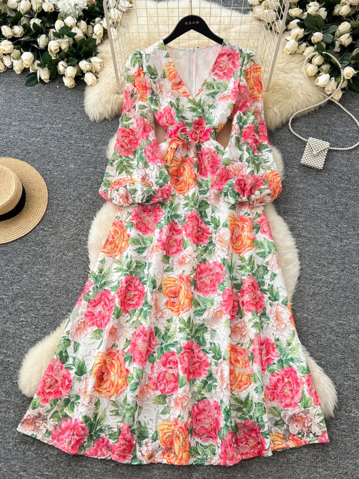 Treat me right lace dress FD1257