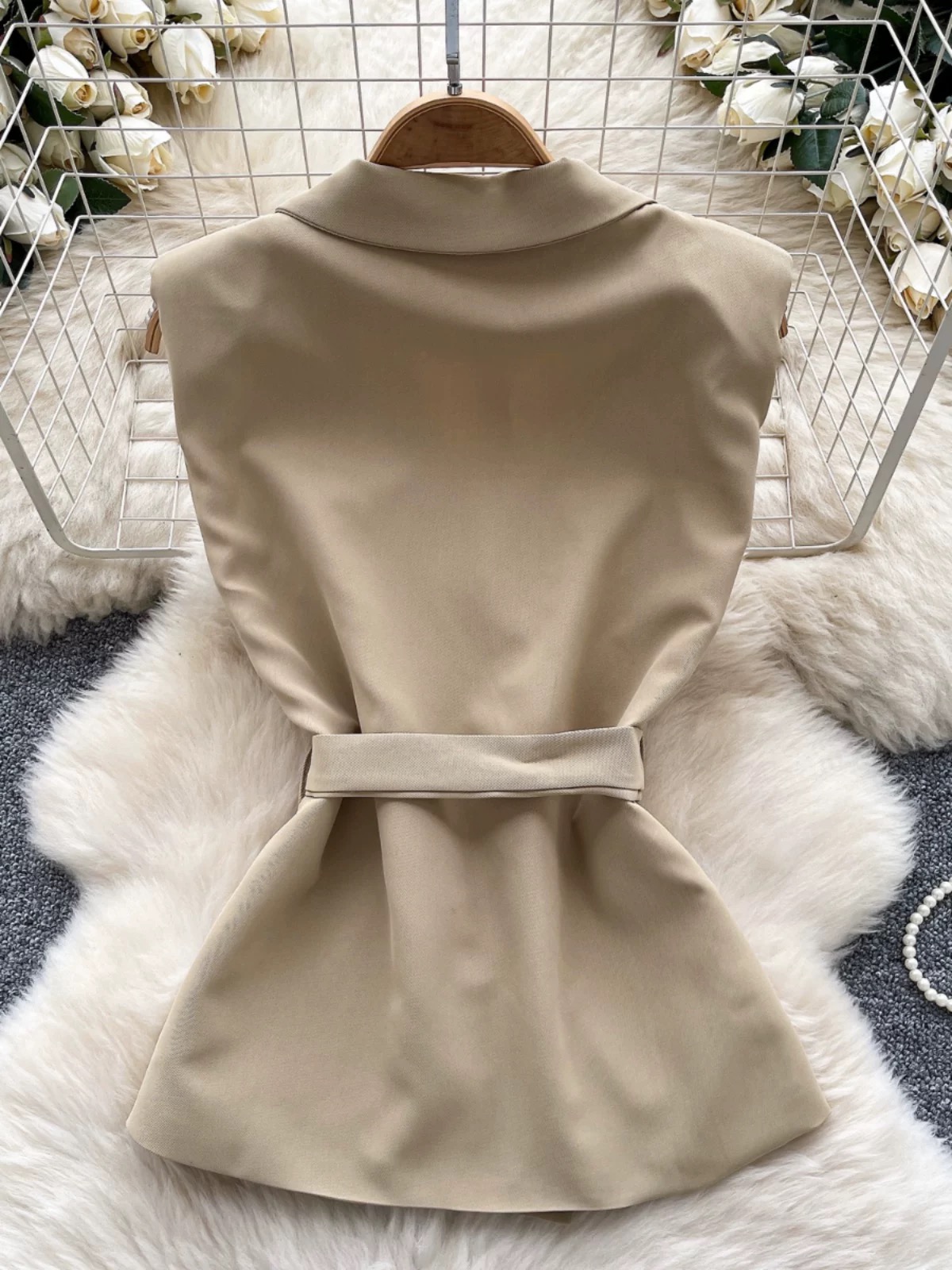 Ready for love waist coat top FTO232 image