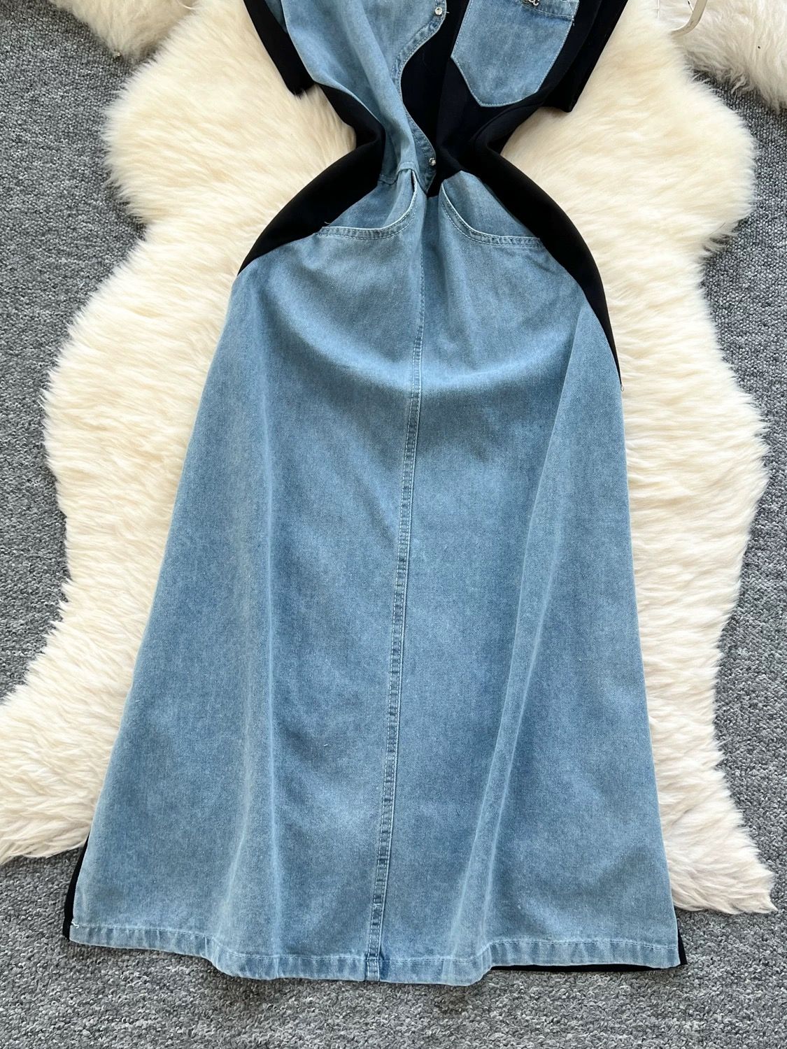 Making friends denim dress DD89 image