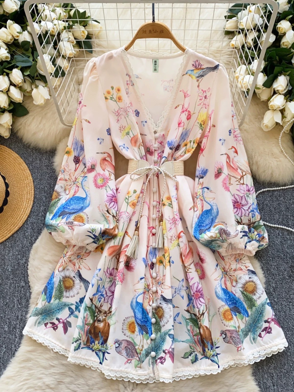 Italian cafe dress ED362