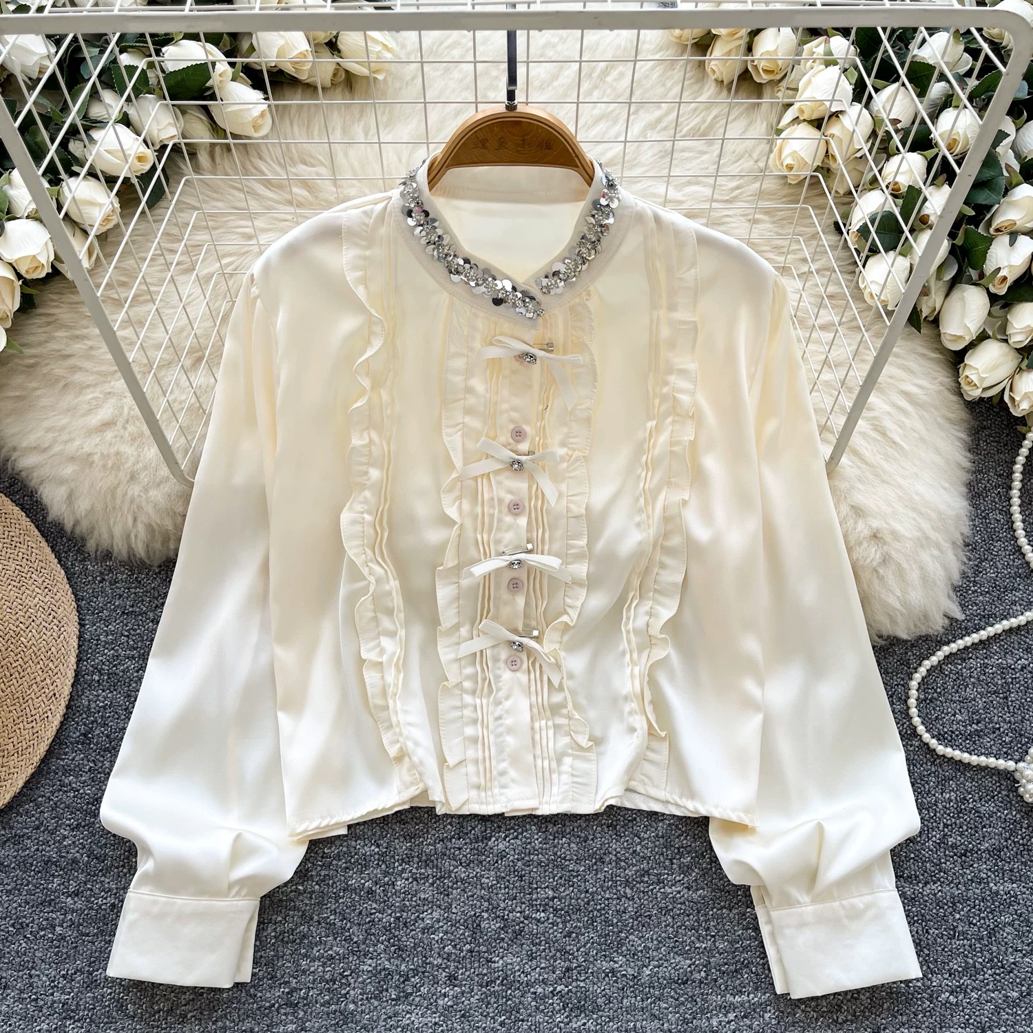 Covered in Print blouse BE343 image
