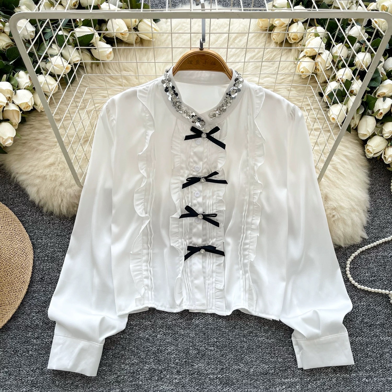Covered in Print blouse BE343 image