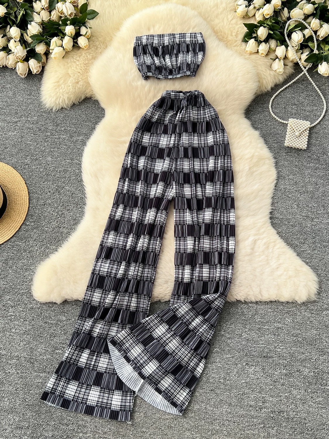 Mystery goddess plaid set CTP123 image