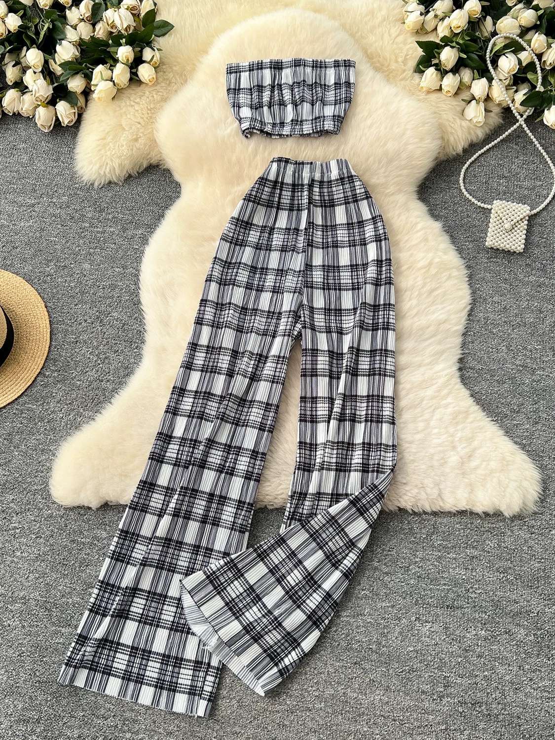 Mystery goddess plaid set CTP123 image