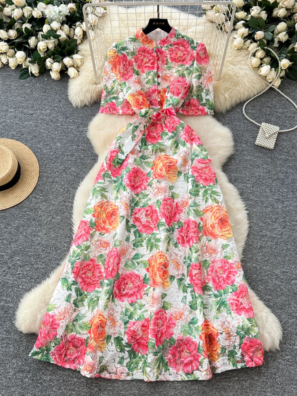 She’s got it lace dress FD1288