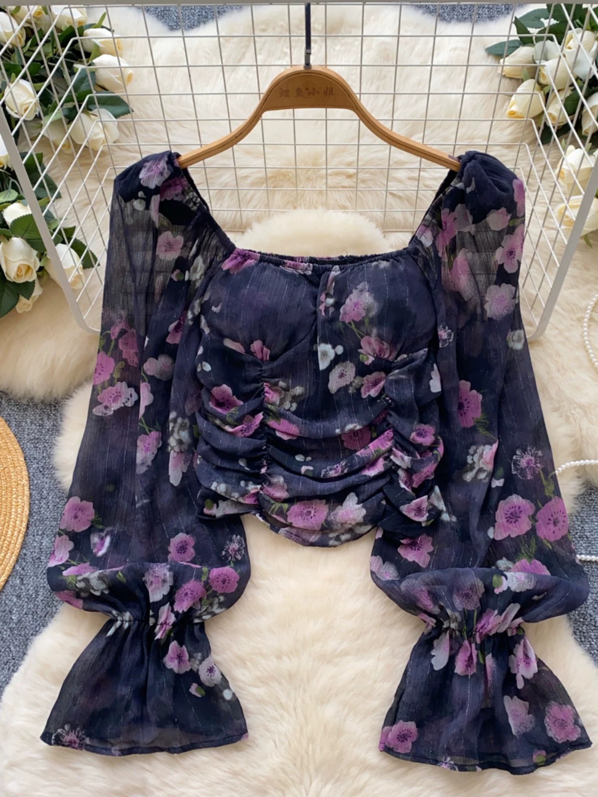 Make me blush top CTO196