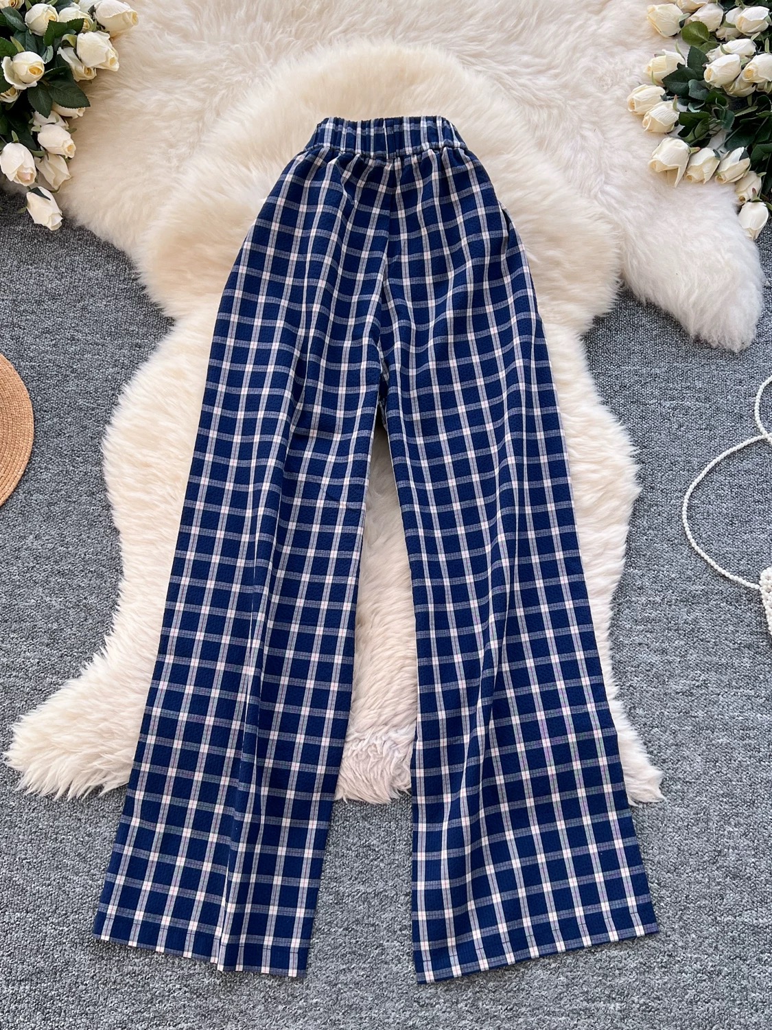 Stay in touch plaid trouser CP49 image