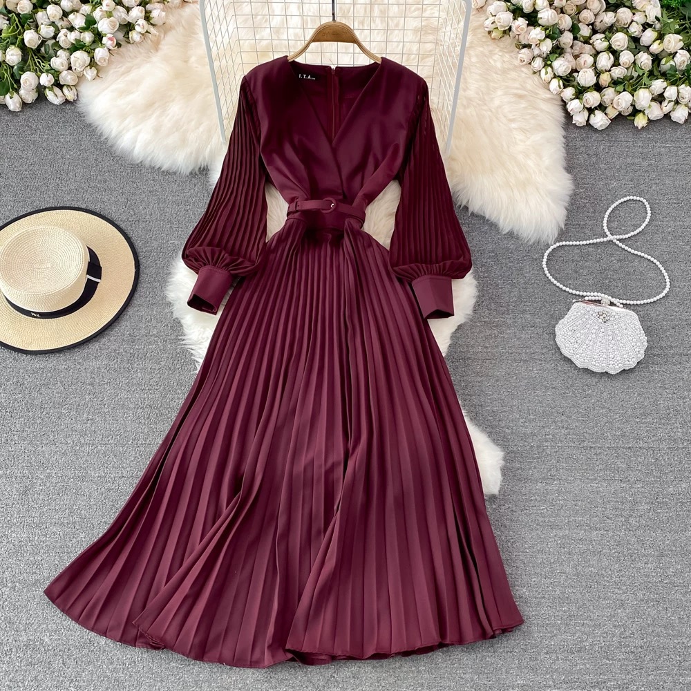 Half past noon dress & belt FD28