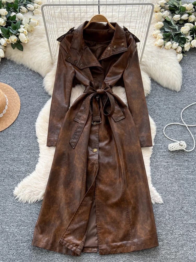 Ahead of you leather coat COA178 image