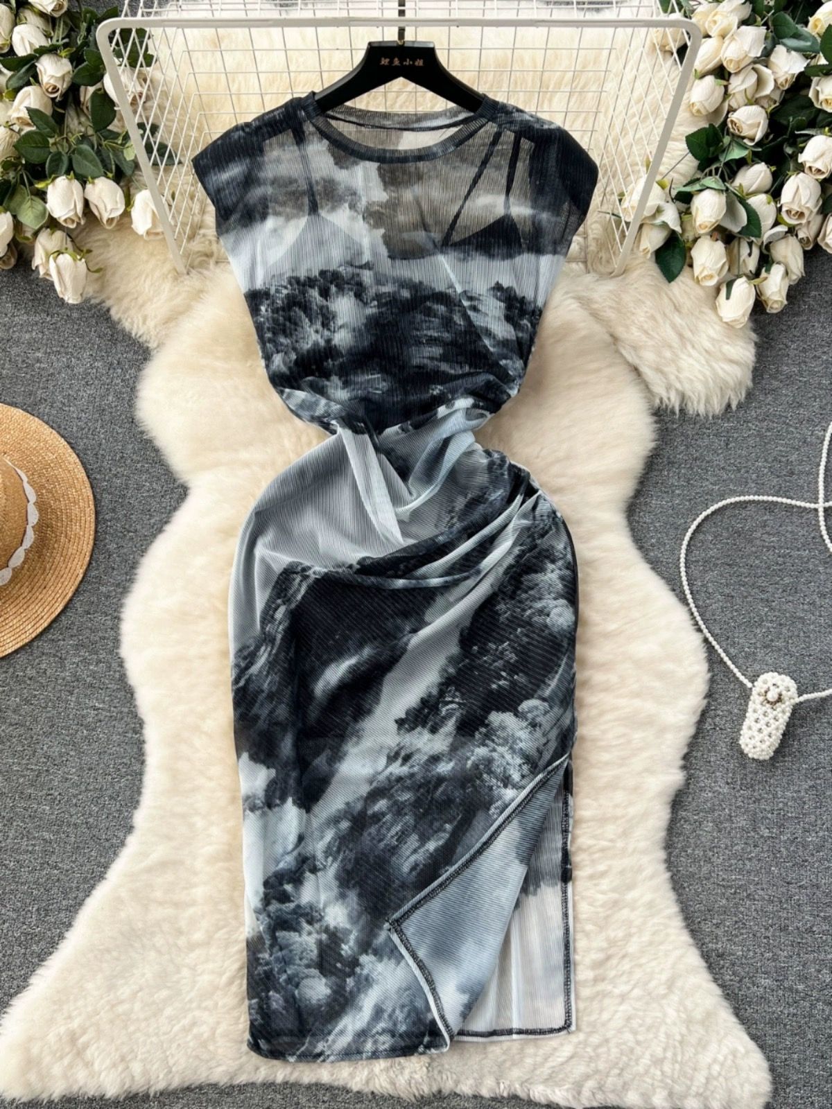 Smooth like wine dress & camisole CBC1105 image