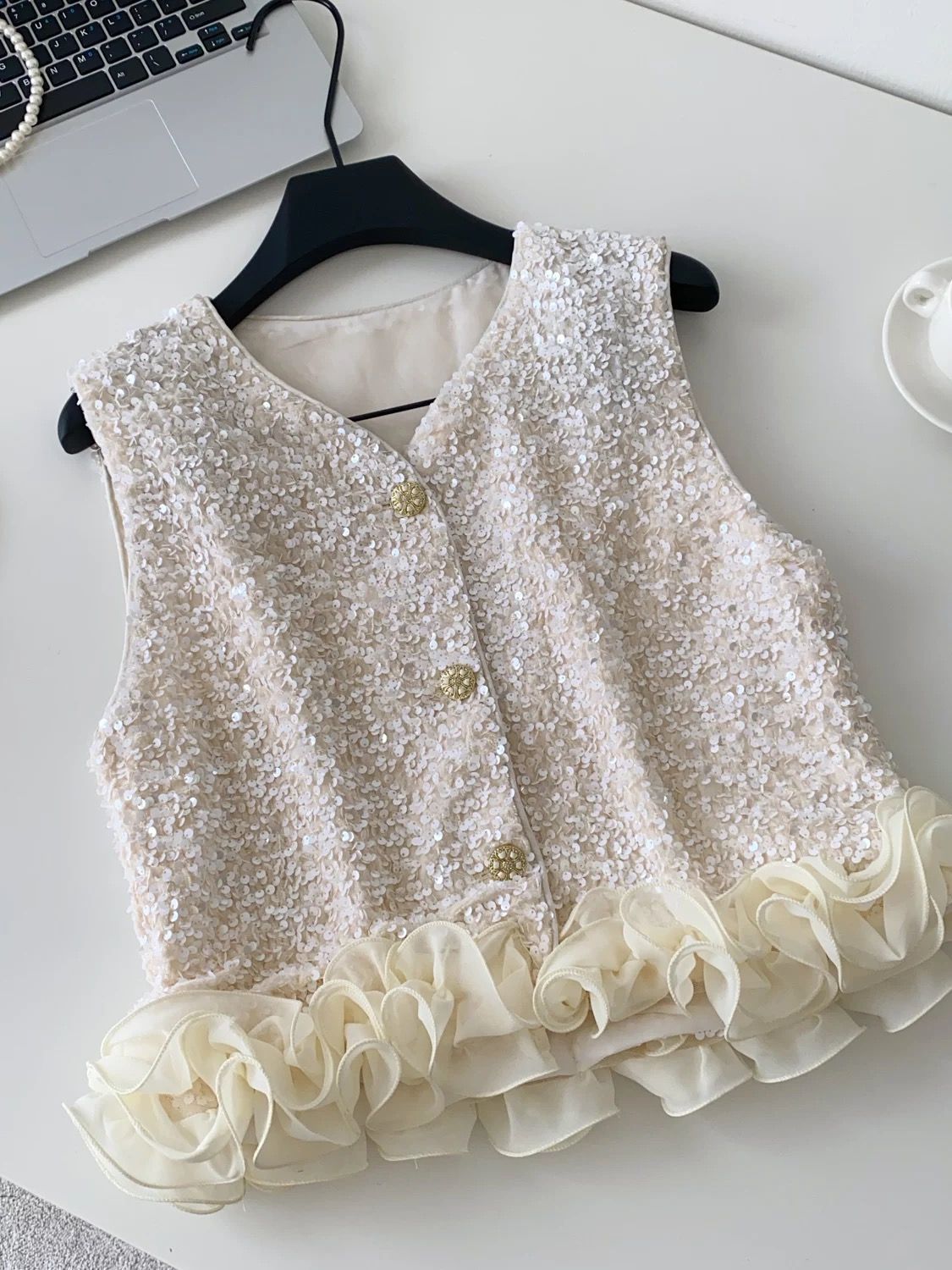 Paradise is calling soft waist coat COA167 image