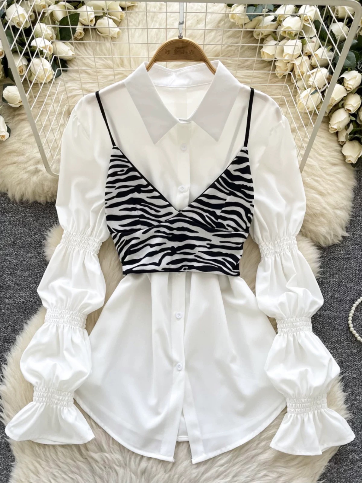 Lost without you shirt set SS147