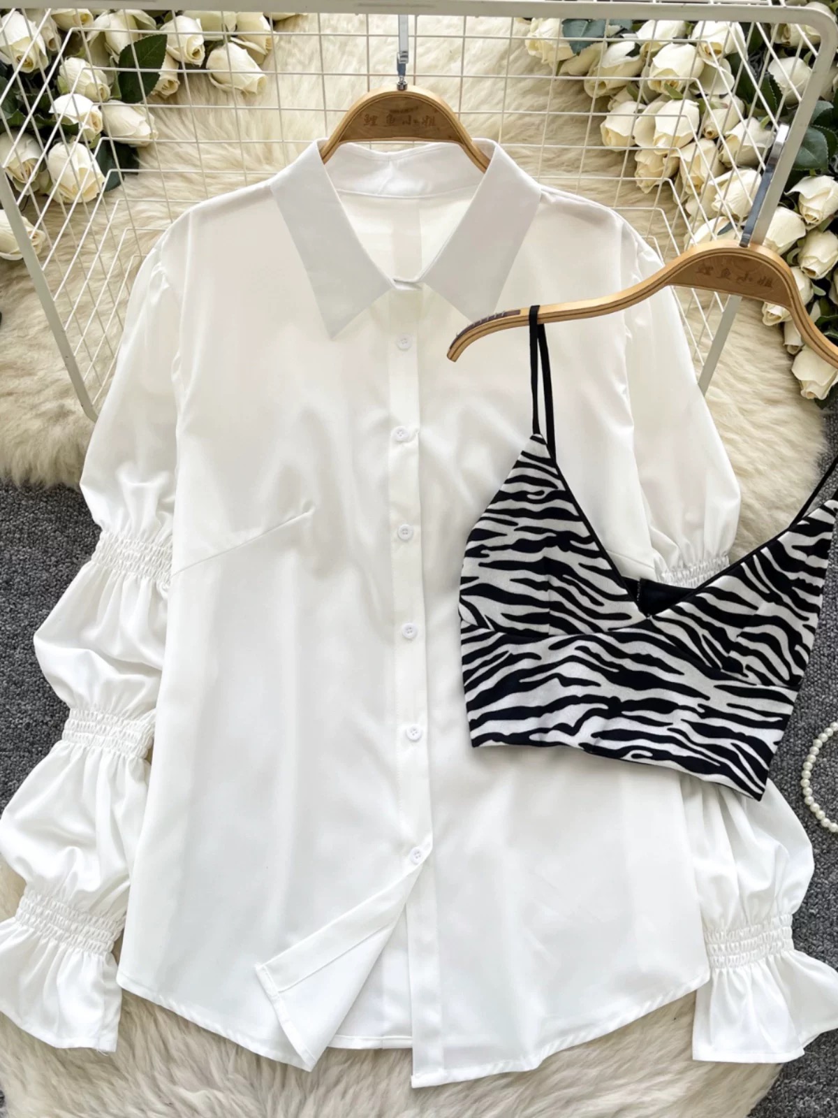 Lost without you shirt set SS147 image