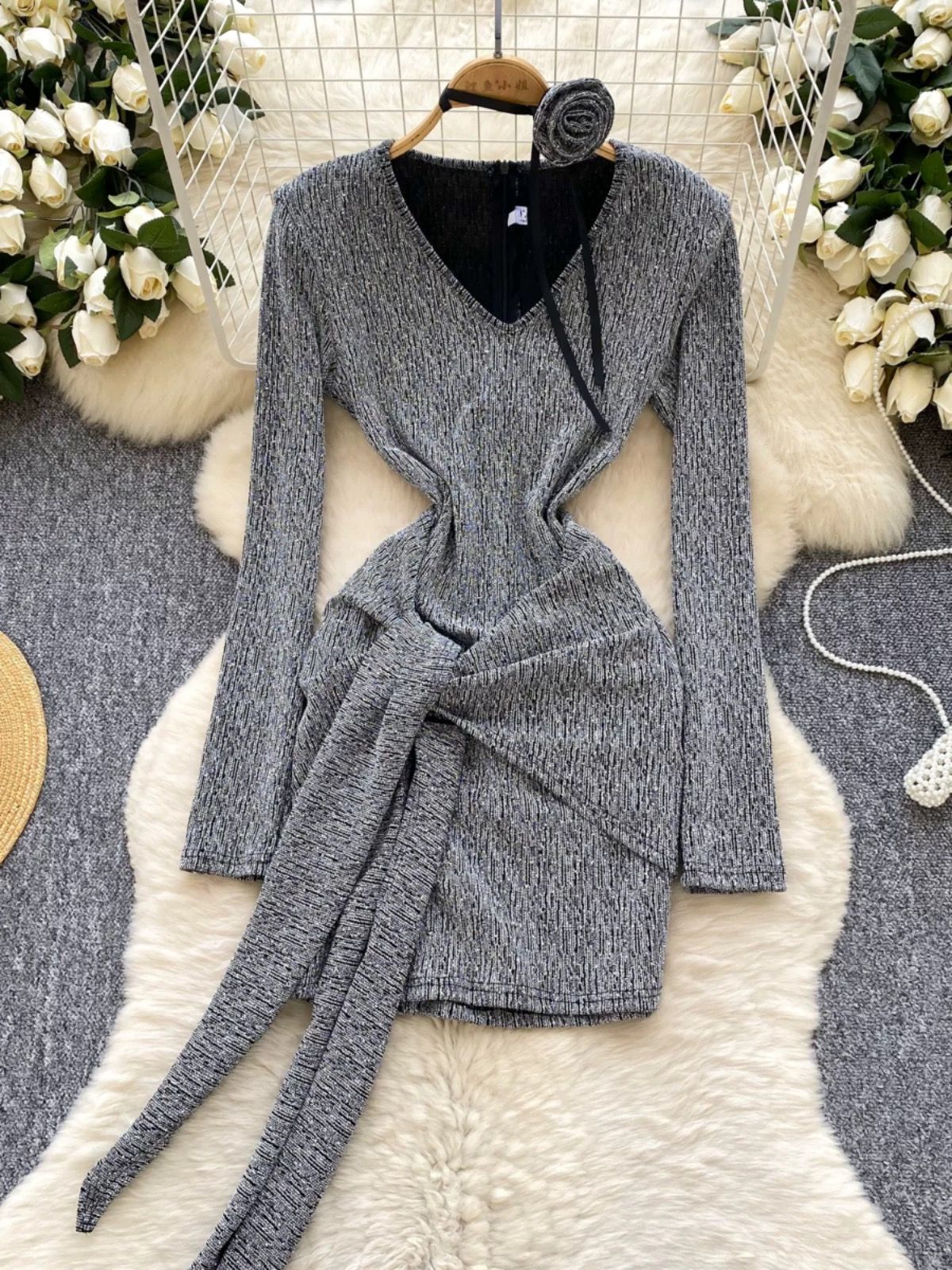 Wavy baby dress FBC352 image