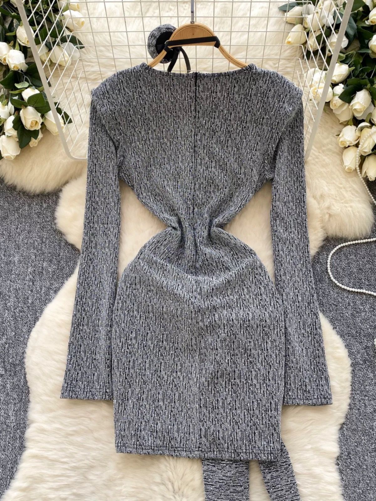 Wavy baby dress FBC352 image