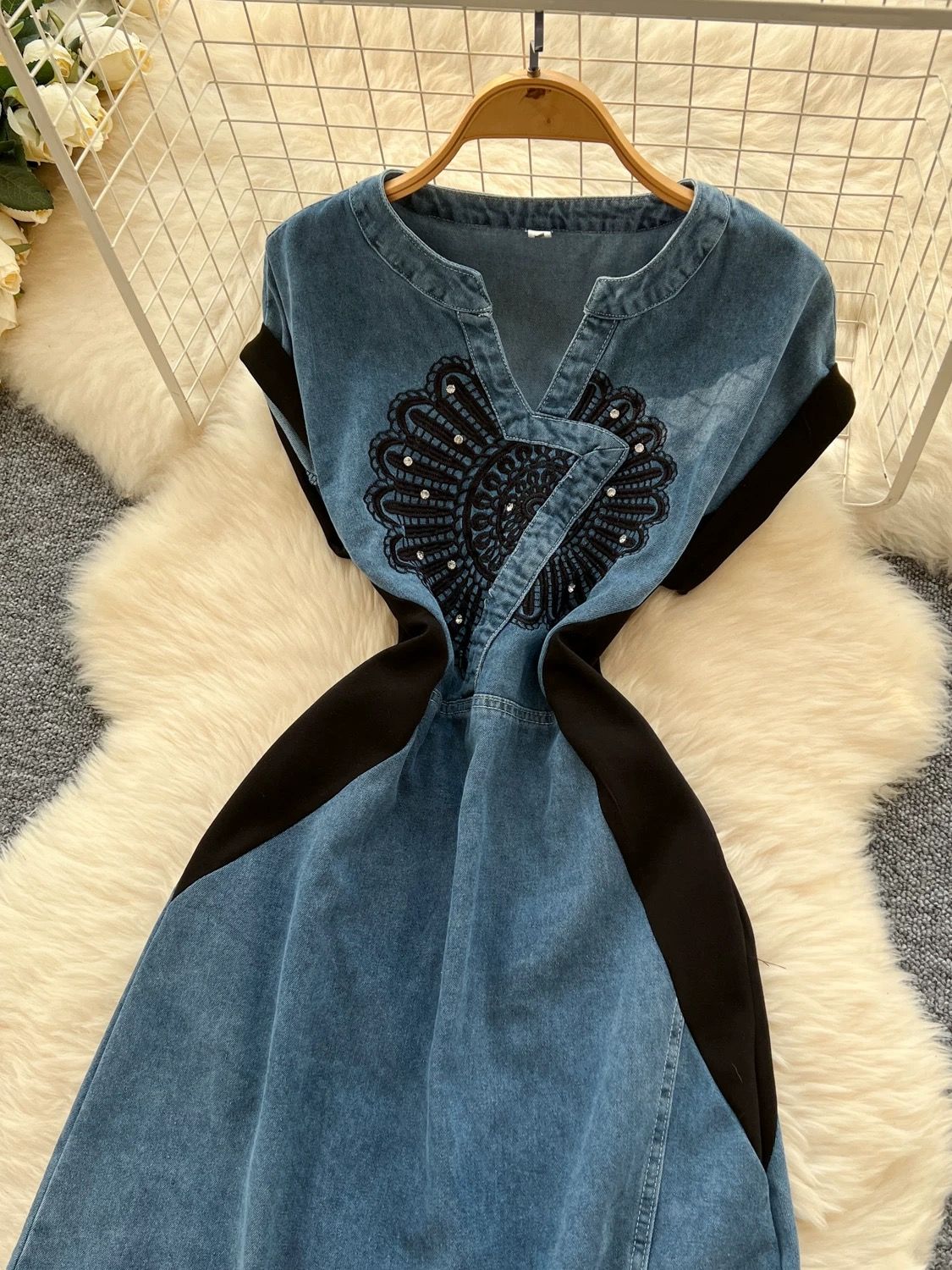 Jenna denim dress DD91 image