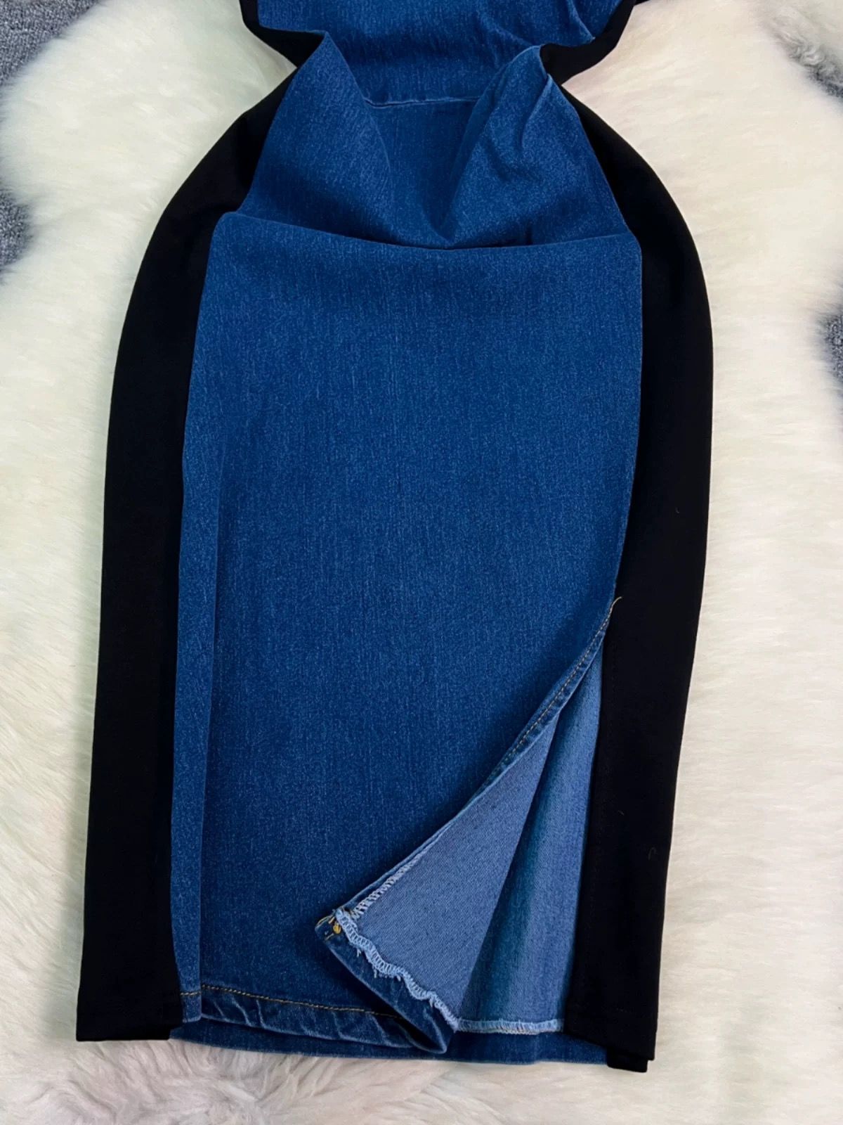 Reminder denim dress DBC56 image