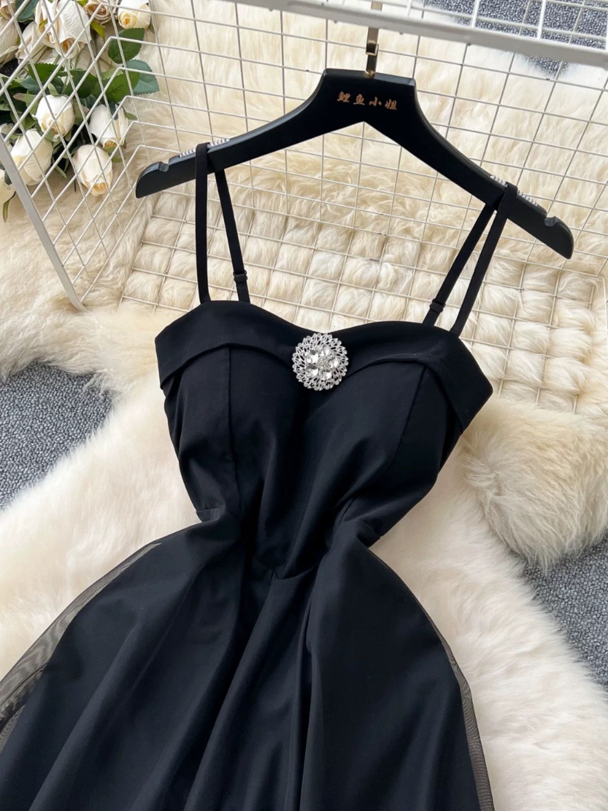 Rich classy girl dress FD792 image