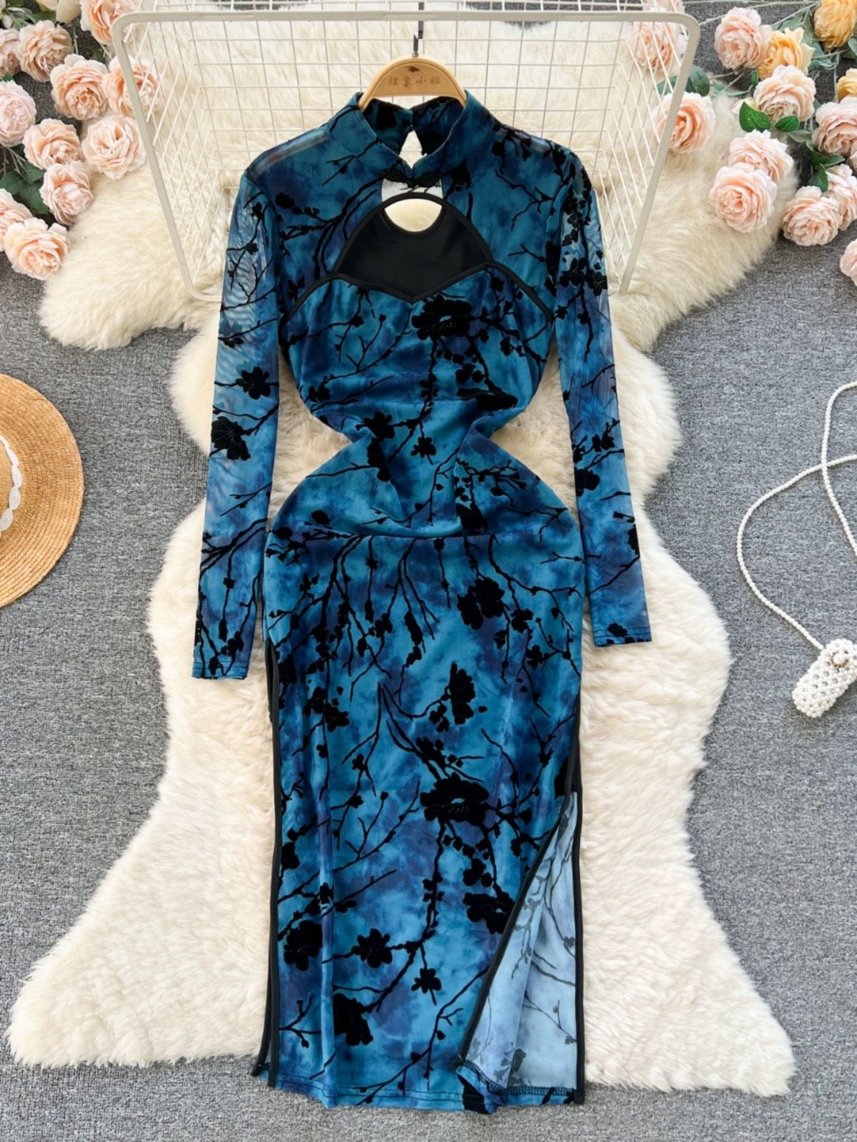 Casual nights qipao dress Q114 image