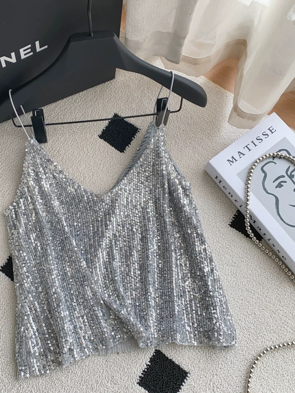 Jax sequin top CTO564