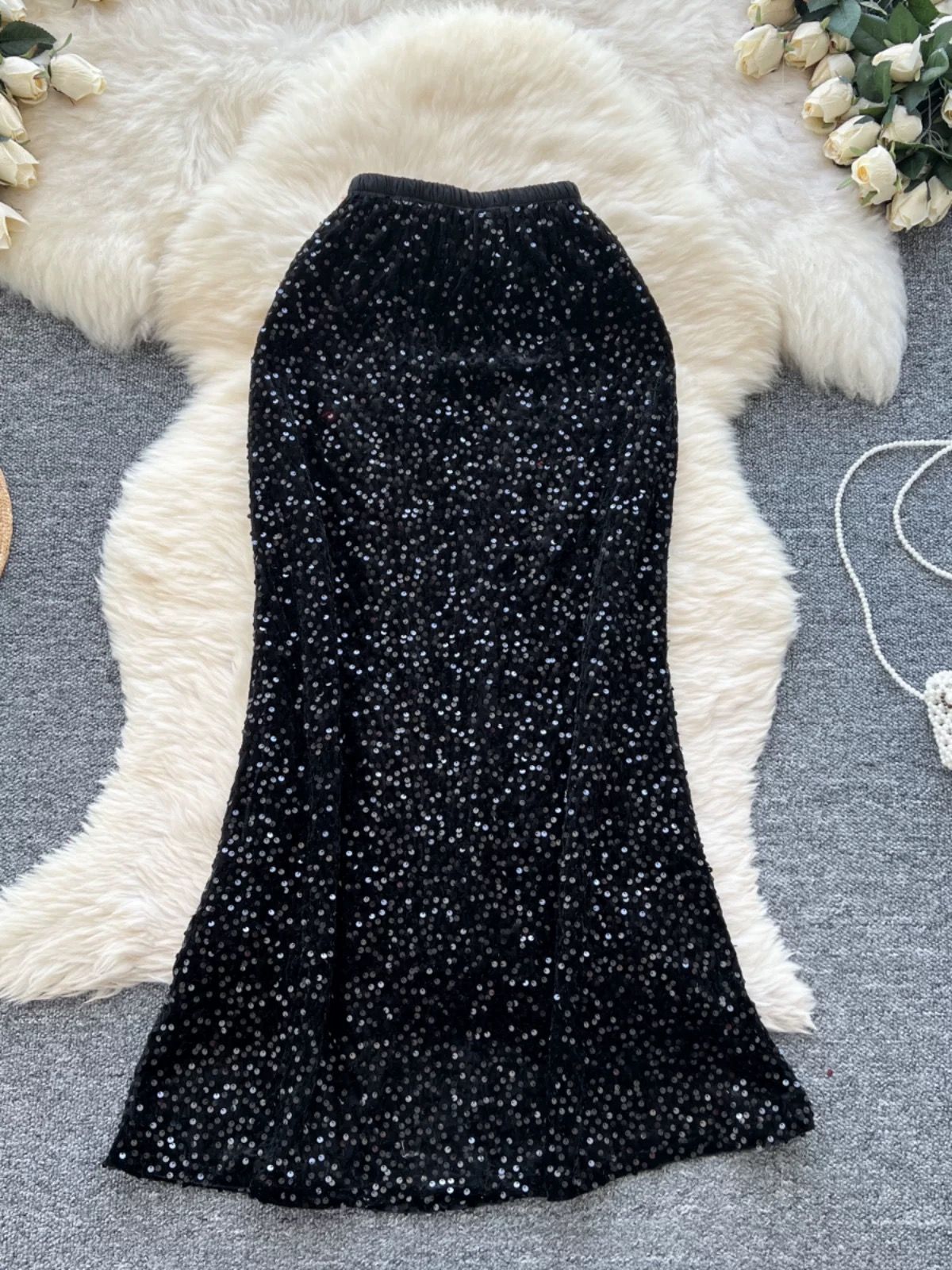 Watch out sequin skirt FS124 image