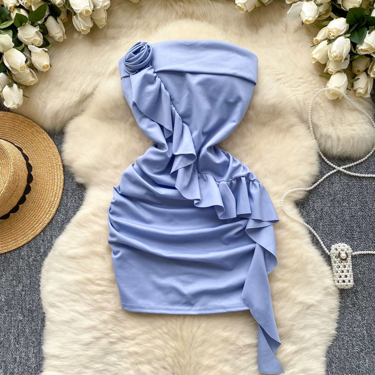 Tropical vibe dress FBC435 image