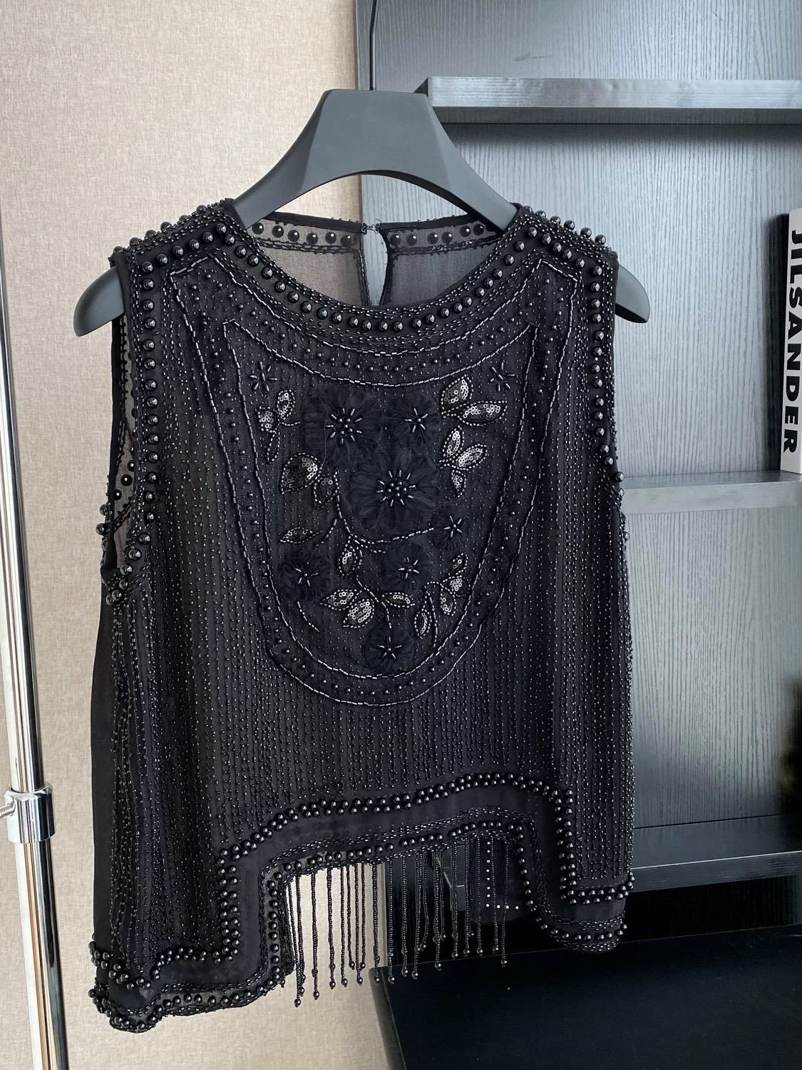 Sweet moments pearl beaded top CTO580 image