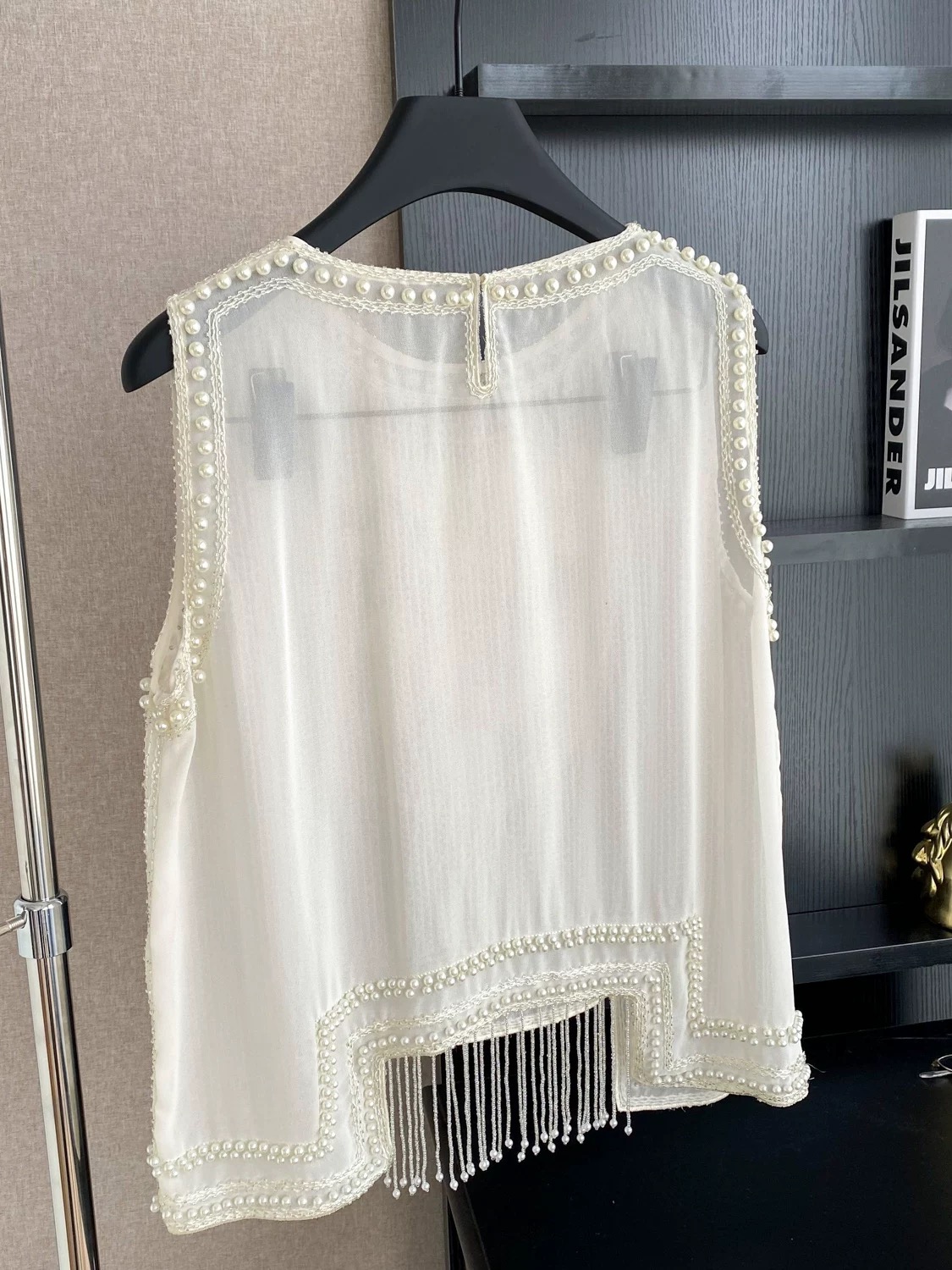 Sweet moments pearl beaded top CTO580 image
