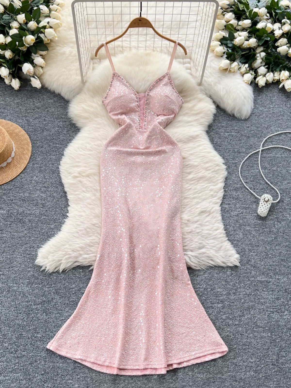 Hardcore baddie sparkle dress FD793