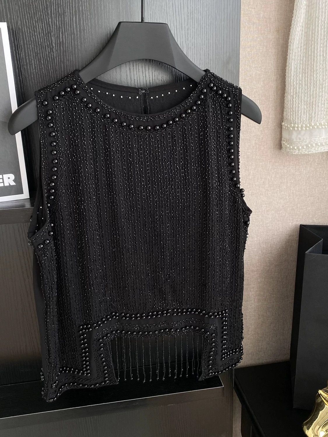 Devoted love beaded top CTO578 image