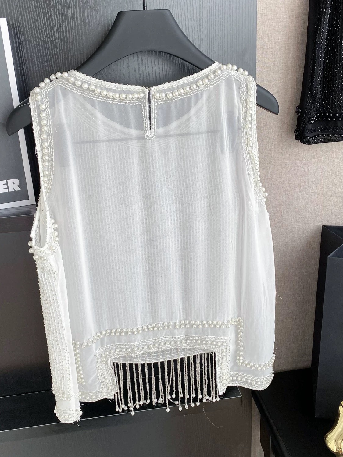 Devoted love beaded top CTO578 image